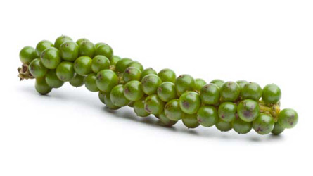 Green peppercorns