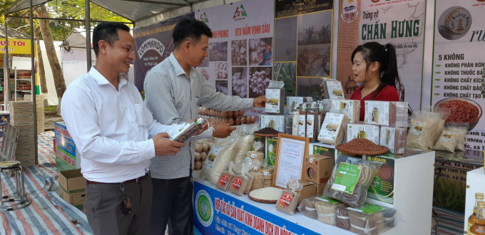 The 'commander' of the agricultural sector frankly assessed that he followed the movement in the recognition of OCOP products.  Photo: TL.