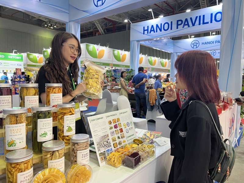 Hundreds of booths at Vietnam Foodexpo 2023