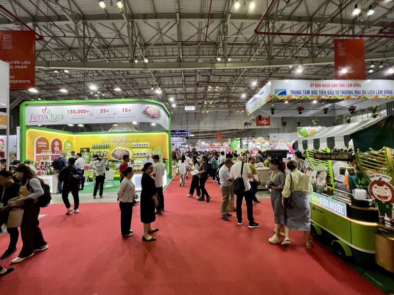 Hundreds of booths at Vietnam Foodexpo 2023