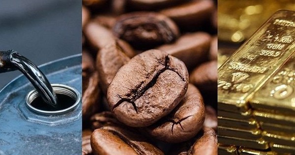 Oil increased, gold decreased, coffee reached a 16-year peak