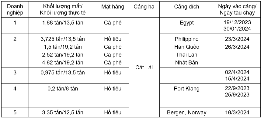 VPSA petitioned the Vietnam Maritime Administration and Saigon Newport Corporation about the shortage of goods at Cat Lai port